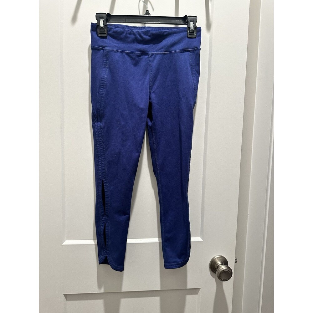 FP Movement by Free People Capri Blue Leggings Small Activewear Yoga Athleisure